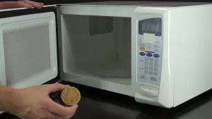 How to get rid of microwave smells